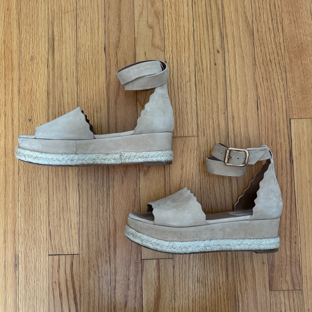 CHLOE Espadrille Ankle Sandal